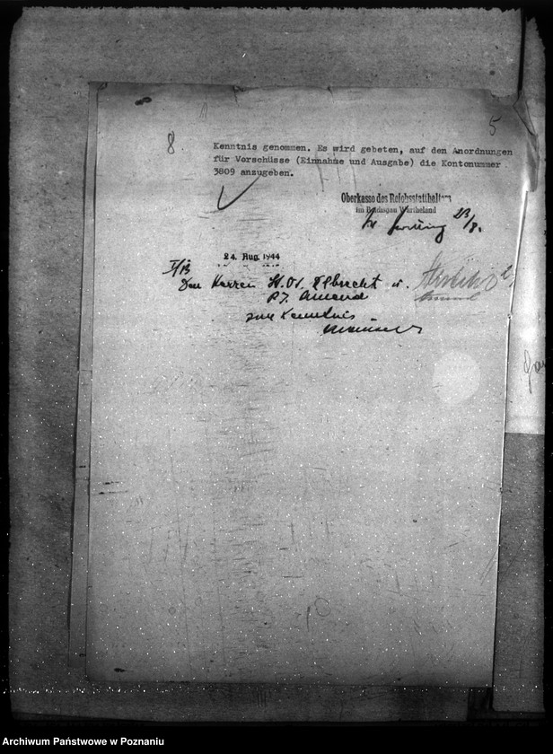 Obraz 12 z jednostki "Koszty i dochody związane ze złupionymi towarami w Warszawie"