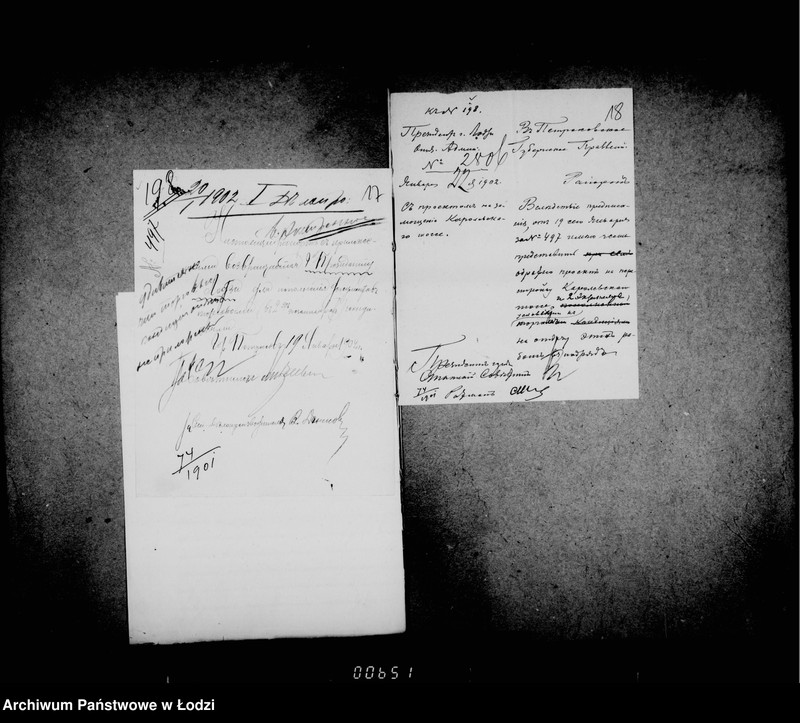 Obraz 16 z jednostki "O zamoščenji ulicy Karolevskoje šosse ot Lonkovoj do territorji Lodzinskoj Fabričnoj Železnoj Dorogi"