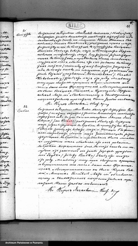 Obraz 12 z jednostki "Księga urodzeń, małżeństw, zgonów"