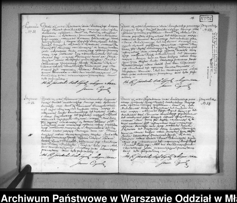 Obraz 17 z jednostki "Akta urodzin, małżeństw i zgonów"