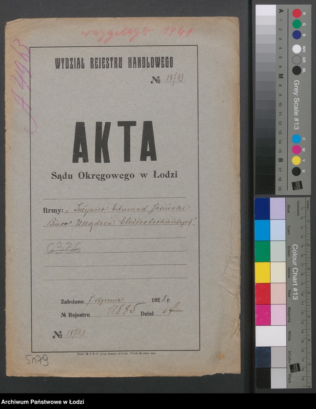 Obraz 2 z jednostki "Edmund Józef Jasiński- biuro urządzeń elektrotechnicznych"