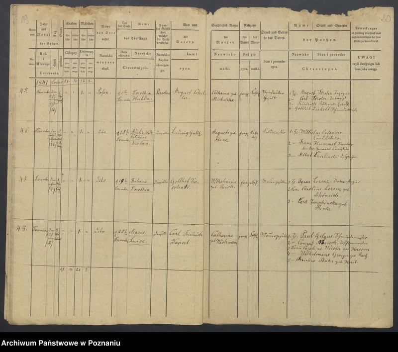 Obraz 12 z jednostki "Duplikat des Taufregisters"