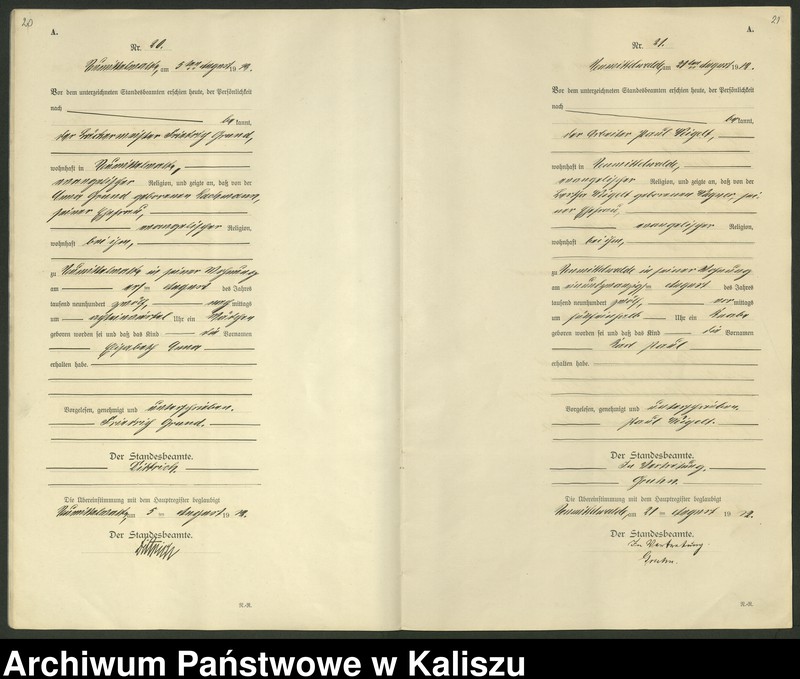 Obraz 13 z jednostki "[Księga urodzeń]"