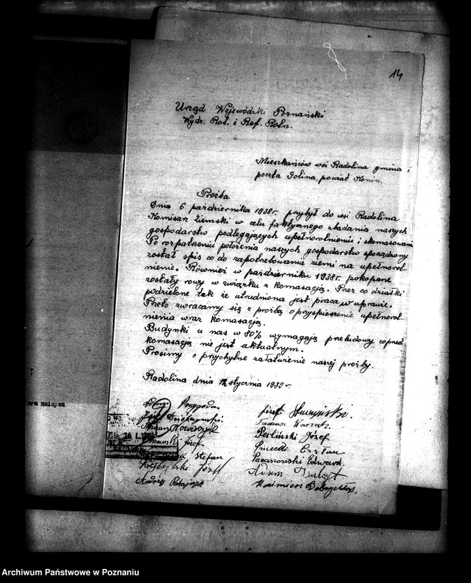 Obraz 17 z jednostki "/Scalenie gruntów wsi Radlina powiatu konińskiego/"