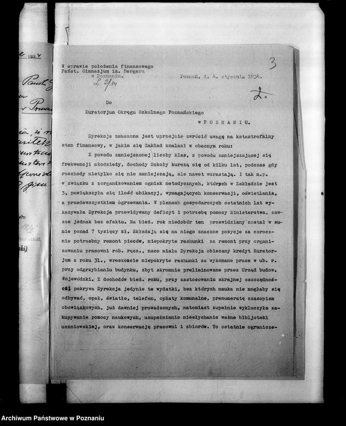 Obraz 7 z jednostki "Państwowe Gimnazjum imienia Bergera- Poznań [między innymi sprawozdanie z egzaminu dojrzałości eksternów]"