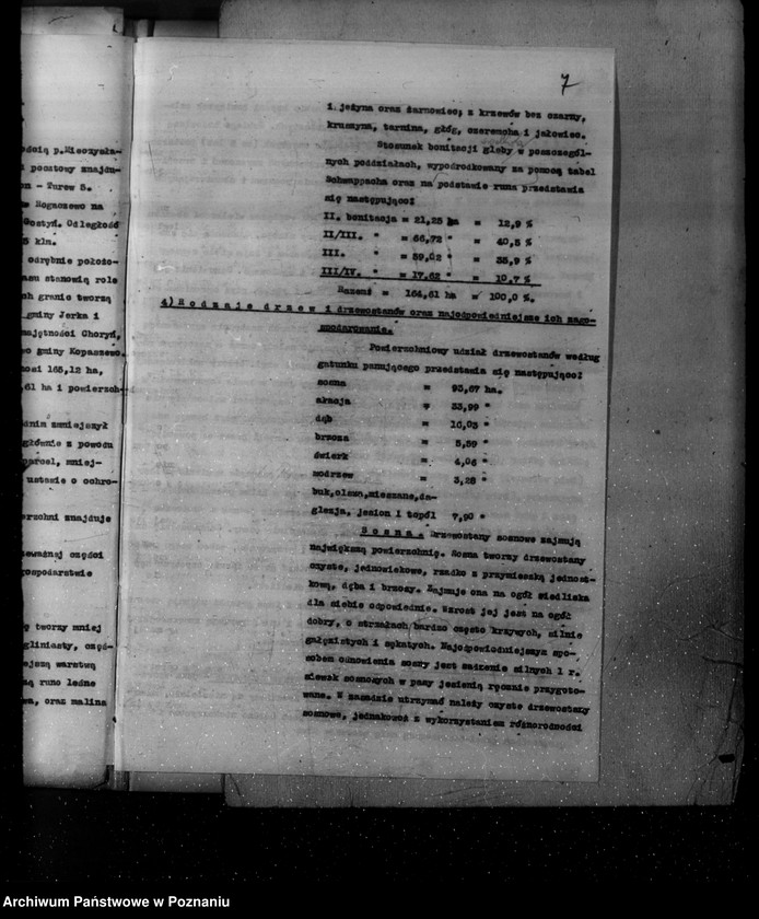 Obraz 10 z jednostki "Plan urządzania gospodarstwa leśnego dla lasu majętności Kopaczewo- Rogaczewo powiat kościański"