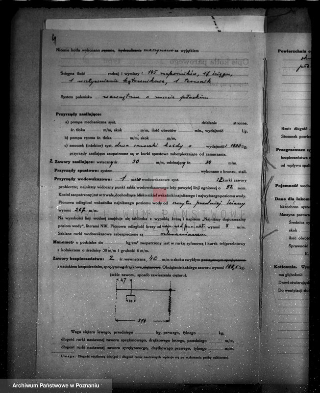 Obraz 8 z jednostki "Tartak parowy w Porażynie, pow. nowotomyski nr woj. kotła 5828"