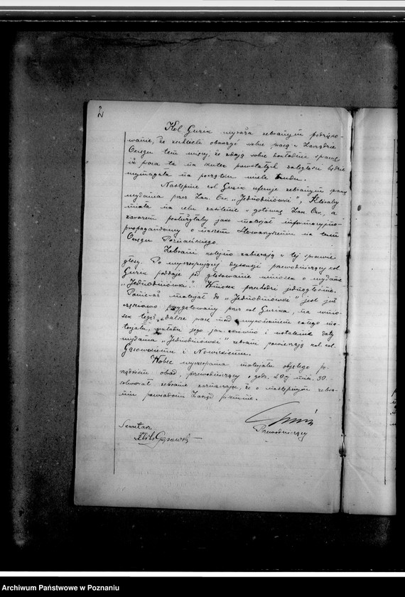 Obraz 6 z jednostki "Protokoły zebrań Zarządu Okręgu Poznańskiego"