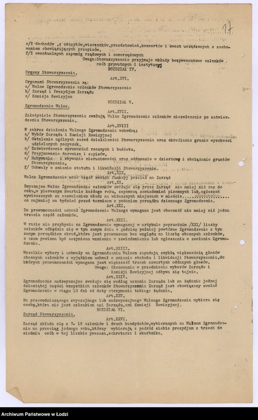 Obraz 20 z jednostki "Żydowskie Stowarzyszenie Dobroczynności "Komitet Ratunkowy" w Sieradzu"