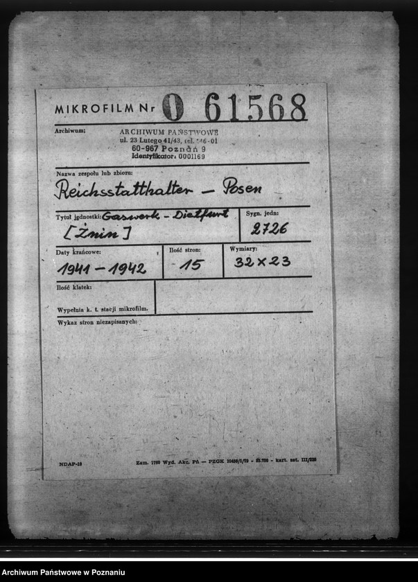 Obraz 2 z jednostki "Gaswerk - Dietfurt (Żnin)"