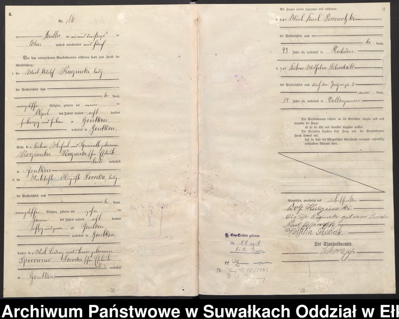 image.from.unit.number "[Heirats-Haupt-Register des Königlichen Preussischen Standes-Amtes Bialla Kreis Johannisburg]"