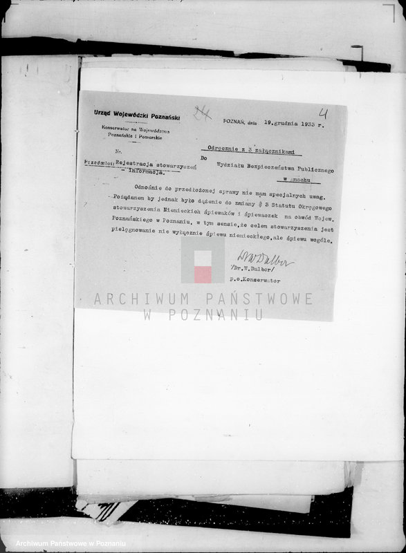 Obraz 8 z jednostki "/Okręgowe Stowarzyszenie Śpiewaków i Śpiewaczek Niemieckich w obrębie województwa poznańskiego i pomorskiego w Poznaniu/"