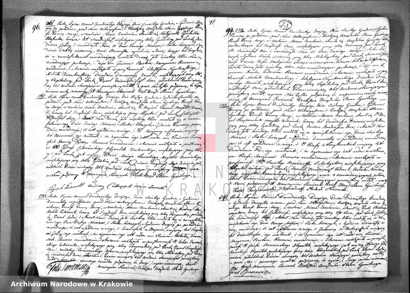 image.from.unit.number "AKTA. Urodzin; Uznania, i Przysposobienia Parafii Panny Maryi w Krakowie, sporządzone na Rok 1822. zaczynające się od Dnia Pierwszego Stycznia, a Konczące się w ostatnim Roku tegoz"