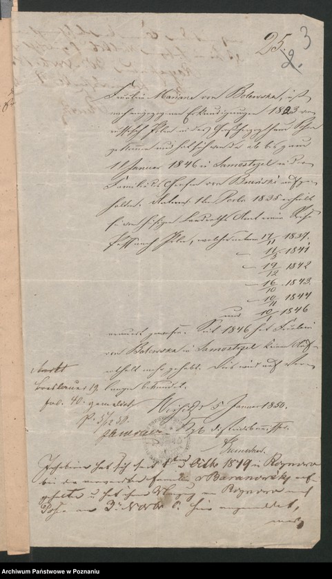 Obraz 6 z jednostki "A. betr. Marianna von Bolewska"