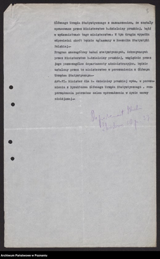 Obraz 7 z jednostki "[Organizacja i zakres kompetencji Departamentu Aprowizacji]"