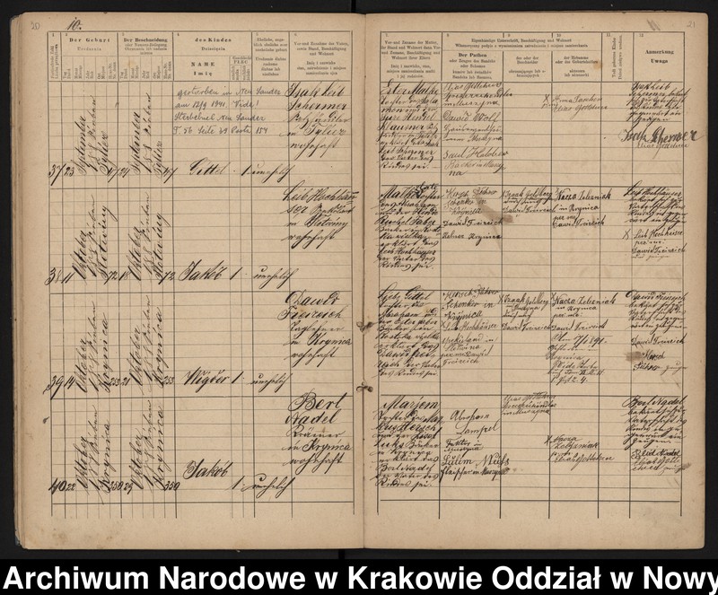 image.from.unit.number "Księga urodzeń"