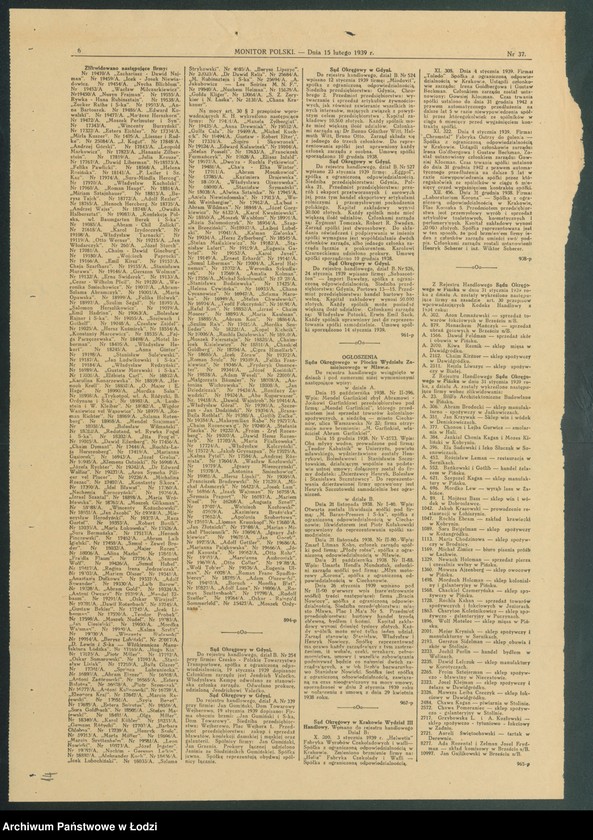 Obraz 16 z jednostki "Ignacy Mieszczyński- sprzedaż węgla i drzewa"