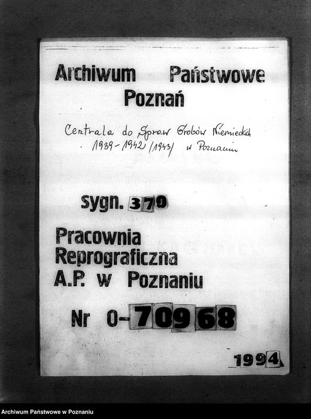 Obraz 1 z jednostki "Amtliche Meldungen Kreis Krotoschin (Krotoszyn)"