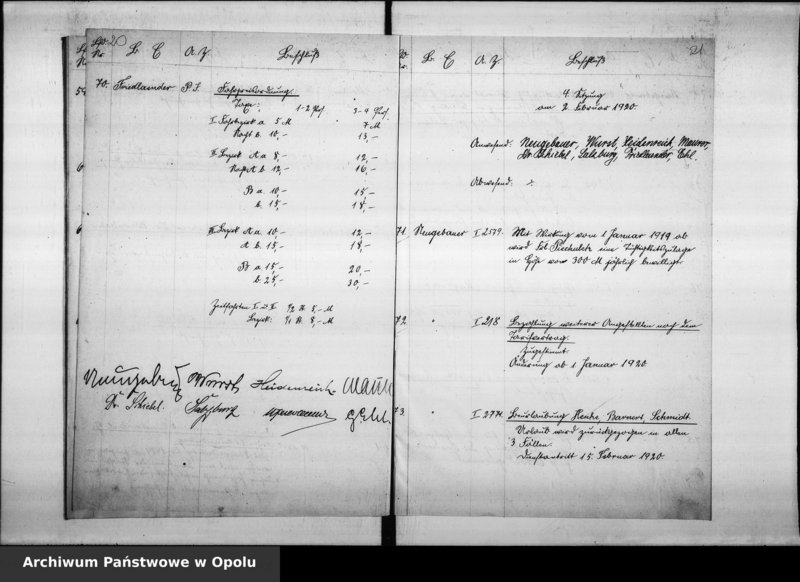Obraz 15 z jednostki "Magistrats - Sitzungs - Protokoll-Buch 1920"