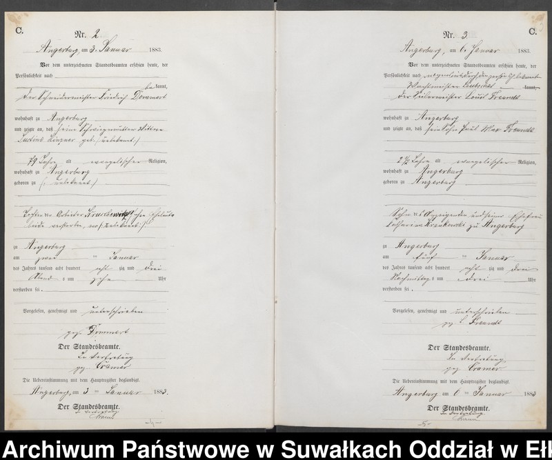 image.from.unit.number "Sterbe-Neben-Register des Preussischen Standes-Amtes Angerburg Kreis Angerburg"