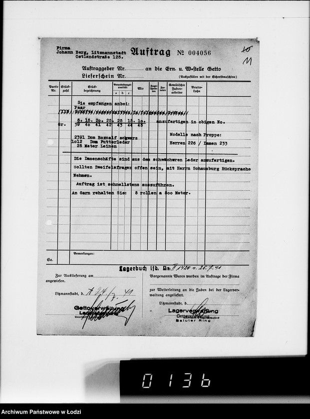 Obraz 15 z jednostki "J.Berg, O.Proppe L