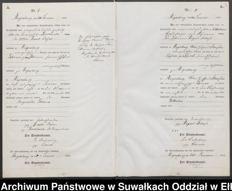 image.from.unit.number "Geburts-Neben-Register des Preussischen Standes-Amtes Angerburg Kreis Angerburg"