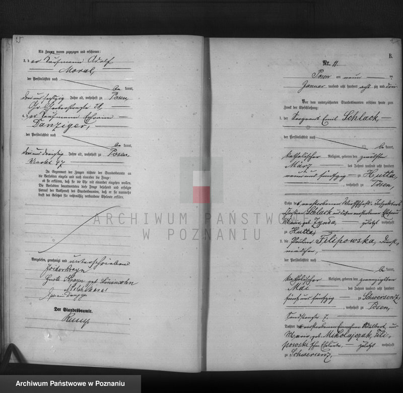 Obraz 12 z jednostki "Księga małżeństw t. I"