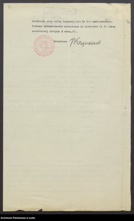 Obraz 4 z jednostki "Maurycy Żarski, Jakub Żarski, Samson Schor- wyrób i sprzedaż materaców włókienniczych w Pabianicach"