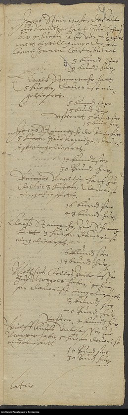 image.from.unit.number "Verzeichnis des von den Edelleuten kontribuirten rauhen Futters, vol. III."