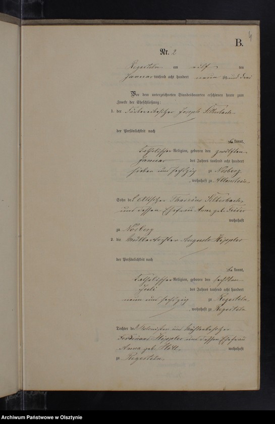 image.from.unit.number "Heiraths-Neben-Register Nr 1 - 20"