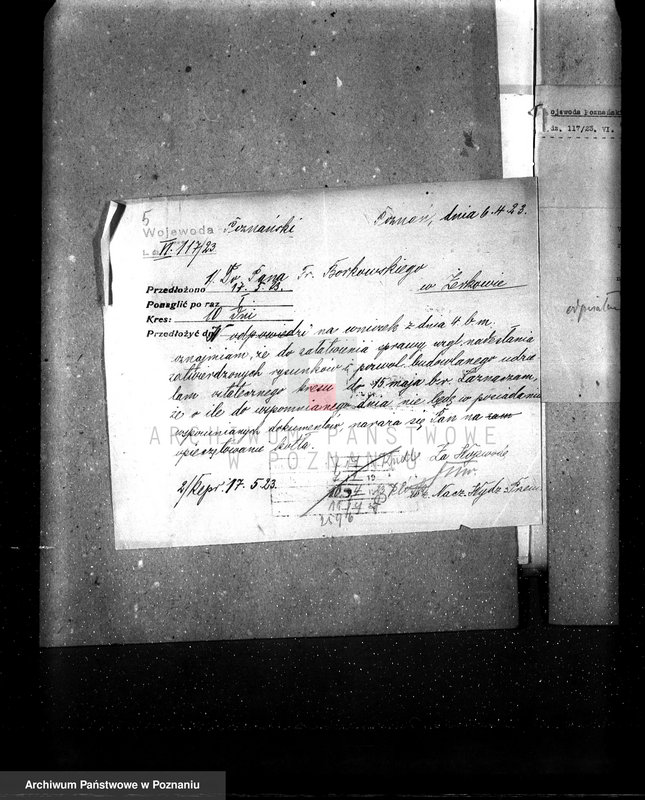 Obraz 10 z jednostki "Mleczarnia Fr. Borkowskiego w Żerkowie pow. jarociński nr woj. kotła 130"