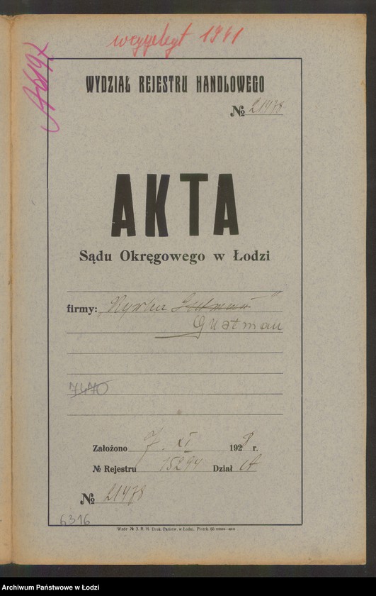 Obraz 2 z jednostki "Rywka Gustman - sklep spożywczy"