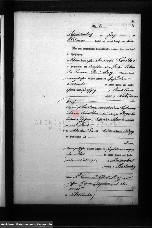 Obraz 11 z jednostki "Heiraths-Register (Neben-Register)"