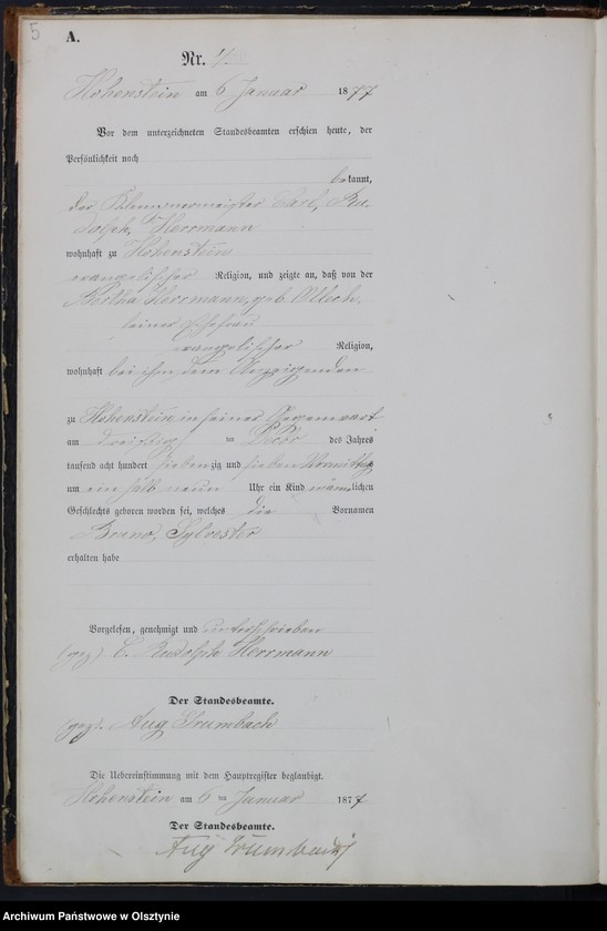 image.from.unit.number "Geburts-Neben-Register Nr 1 - 88"