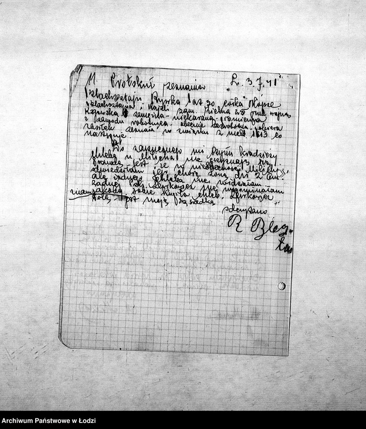 Obraz 14 z jednostki "[Sprawy karne: zeznania, meldunki, oskarżenia]"