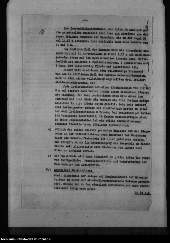 Obraz 19 z jednostki "Zakład dla chorych na gruźlicę w Gostyninie - plany założenia"