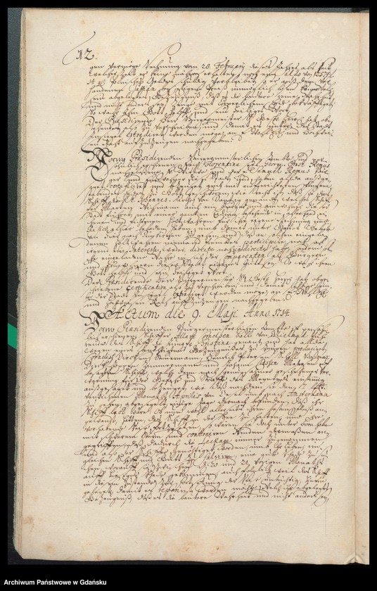 image.from.unit.number "Actum coram officio […] Gabrielis a Boemeln, Praeconsulis, Praesidis ac Montanorum Administratoris [20.III.1714-19.III.1715] Gabrielis a Boemeln Praesidis atque Caducorum Administratoris [9.IV.1714-7.III.1715] /2 indeksy/"