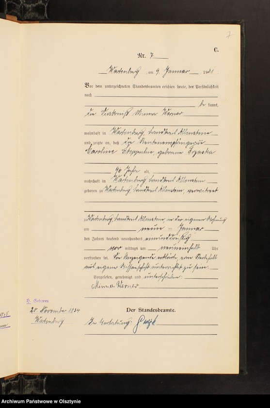 image.from.unit.number "Sterbe-Haupt-Register Nr 1 - 110"