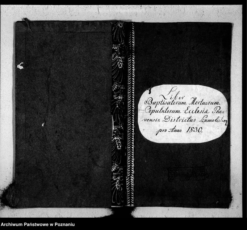 Obraz 2 z jednostki "Duplicat baptisatorum, copulatorum, mortuorum"