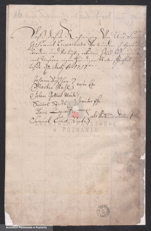 Obraz 18 z jednostki "Sprawozdanie rachunkowe sądu opiekuńczego; język niemiecki"