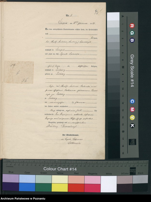 Obraz 4 z jednostki "Sterbe-Haupt-Register"