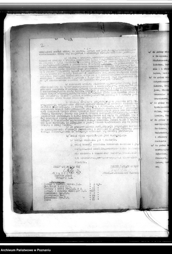 Obraz 6 z jednostki "Reorganizacja oddziałów gminnych Związku Strzeleckiego - okólniki, korespondencja, protokoły zebrań"