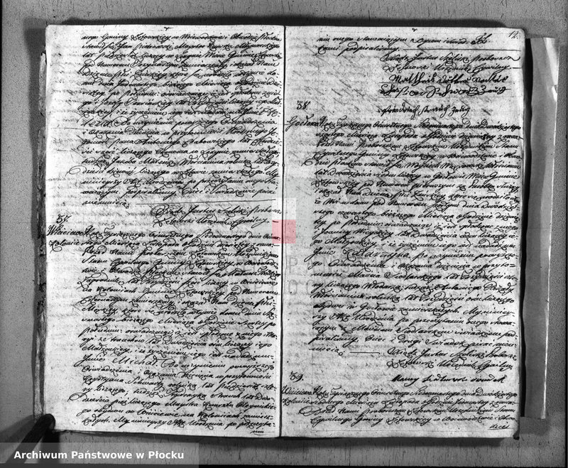 Obraz 14 z jednostki "Akta urodzeń, małżeństw i zgonów"