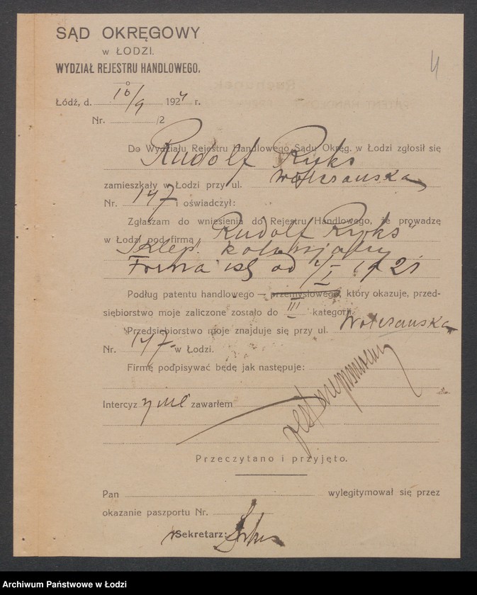 Obraz 6 z jednostki "Rudolf Ryks - sklep kolonialny"