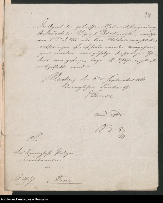 Obraz 18 z jednostki "A. betr. Wojciech Petrykowski, Gastwirt"