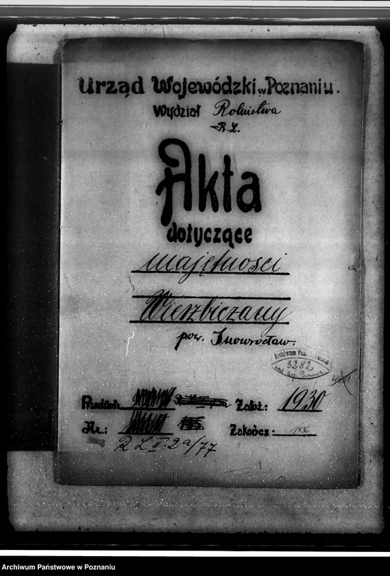 Obraz 4 z jednostki "Las majętności Wierzbiczany w powiecie inowrocławskim"