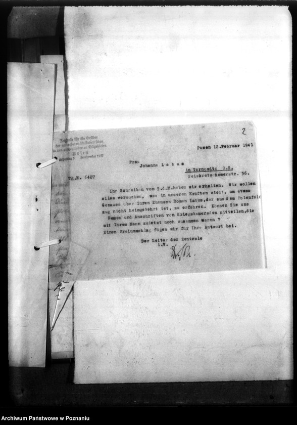 Obraz 6 z jednostki "Roman Labus aus Tarnowitz (Tarnowskie Góry)"