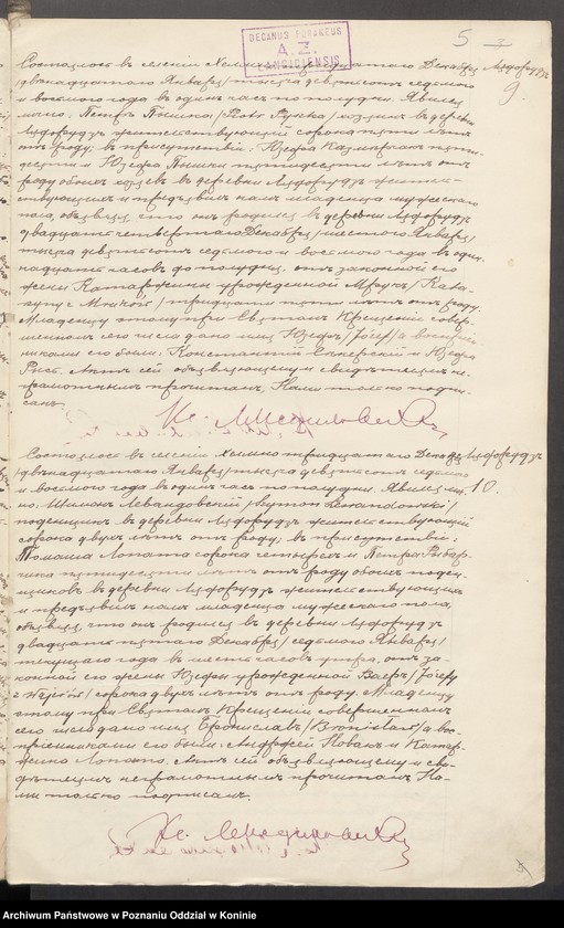 Obraz 16 z jednostki "Księga urodzeń, małżeństw i zgonów Parafii [Rzymskokatolickiej] Chełmno [za] 1908 rok"