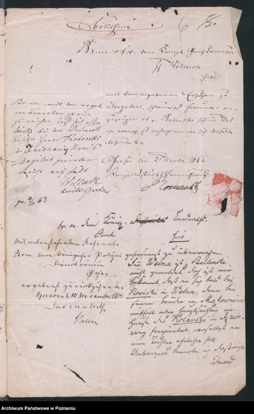 Obraz 10 z jednostki "A. betr. Eduard von Buliński"