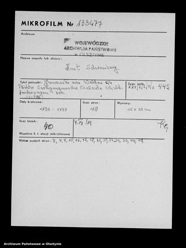 Obraz 2 z jednostki "Janowski aus Waldau contra Pächter Seeligmannsche Eheleute Schuldforderungen betreffend"